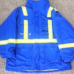 Cat 4 Insulated Parka Royal Blue Winter Coat 3X